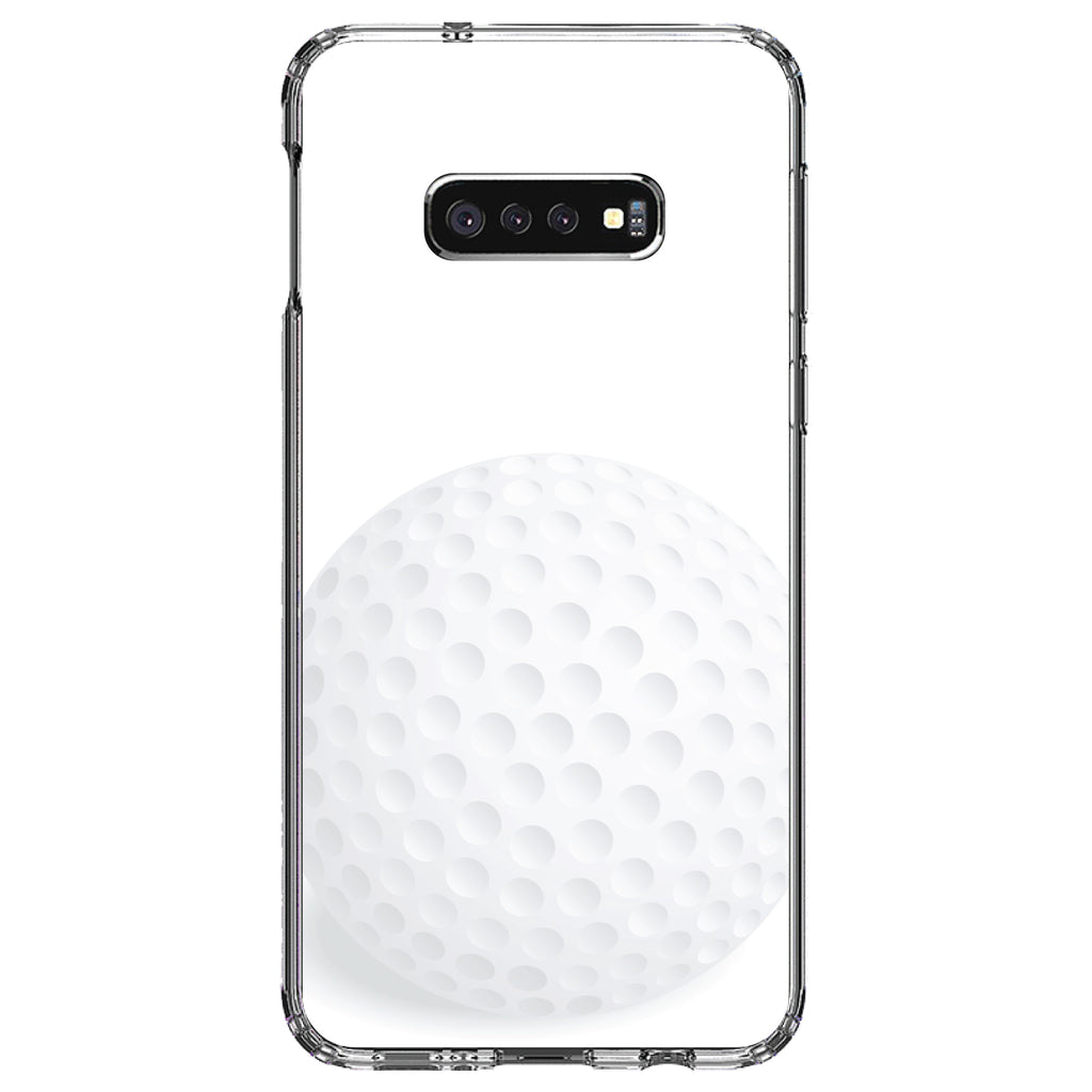 White Golf Ball Clear Shockproof iPhone Case, view 18
