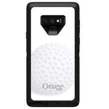 DistinctInk™ OtterBox Defender Series Case for Apple iPhone / Samsung Galaxy / Google Pixel - White Golf Ball