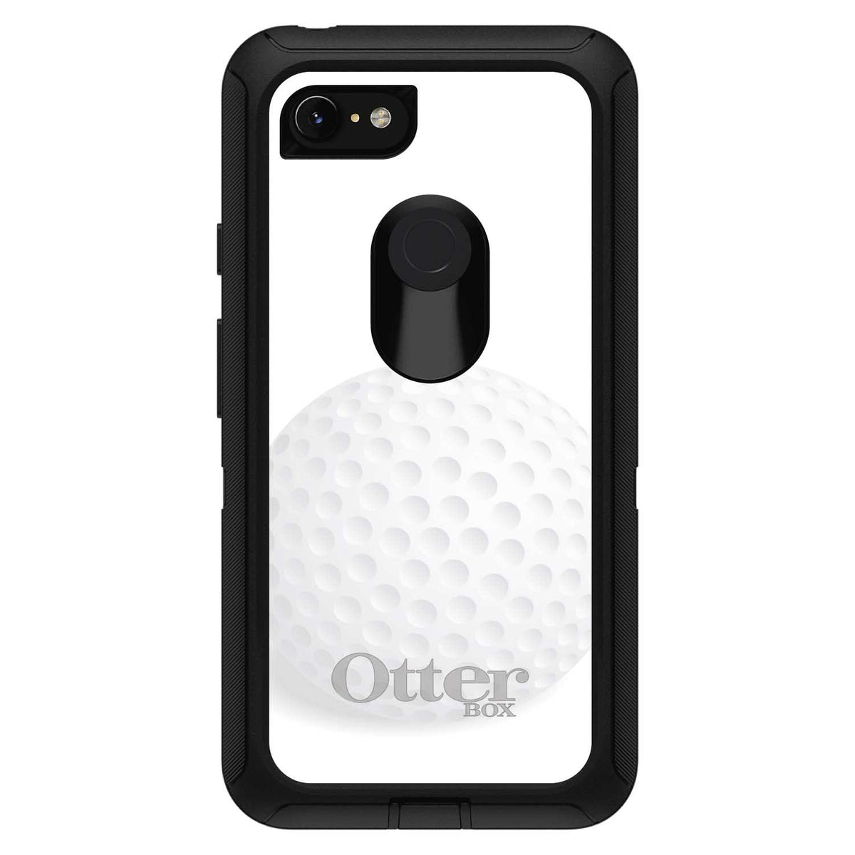 White Golf Ball OtterBox Defender Case for iPhone & Galaxy, view 18