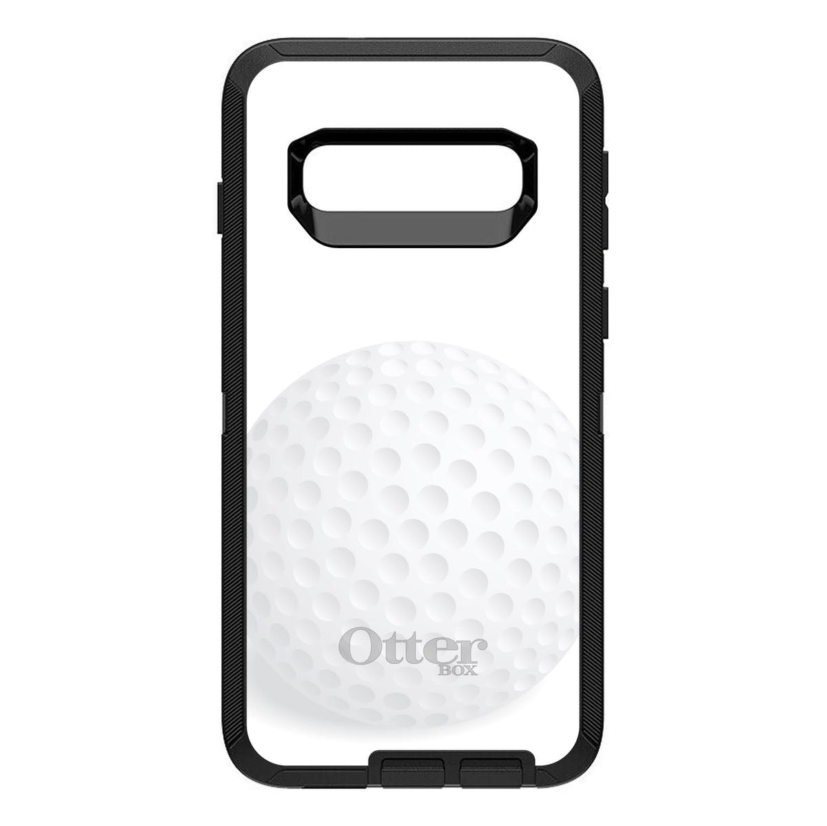 White Golf Ball OtterBox Defender Case for iPhone & Galaxy, view 9