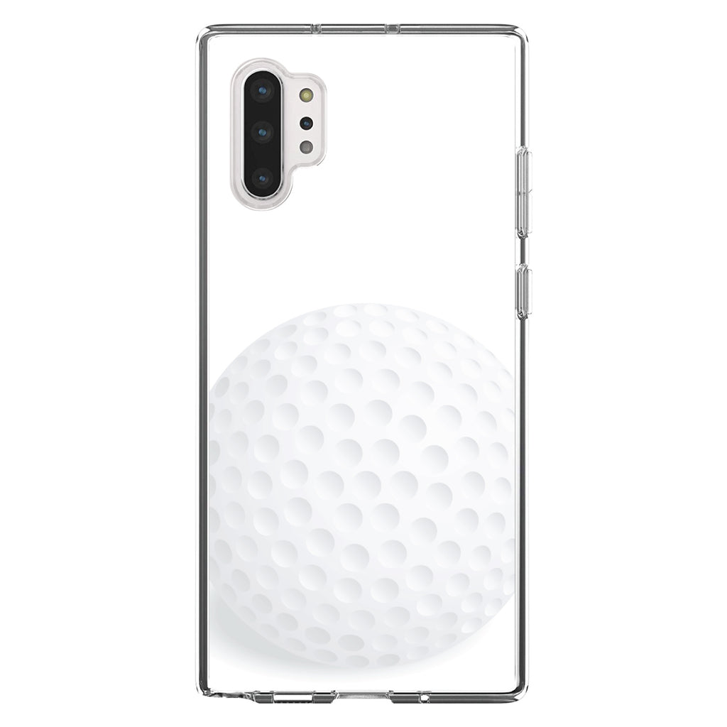 White Golf Ball Clear Shockproof iPhone Case, view 10
