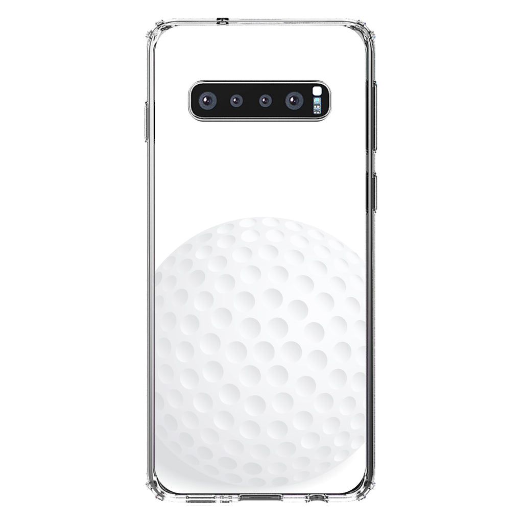 White Golf Ball Clear Shockproof iPhone Case, view 16