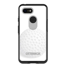 DistinctInk™ OtterBox Symmetry Series Case for Apple iPhone / Samsung Galaxy / Google Pixel - White Golf Ball