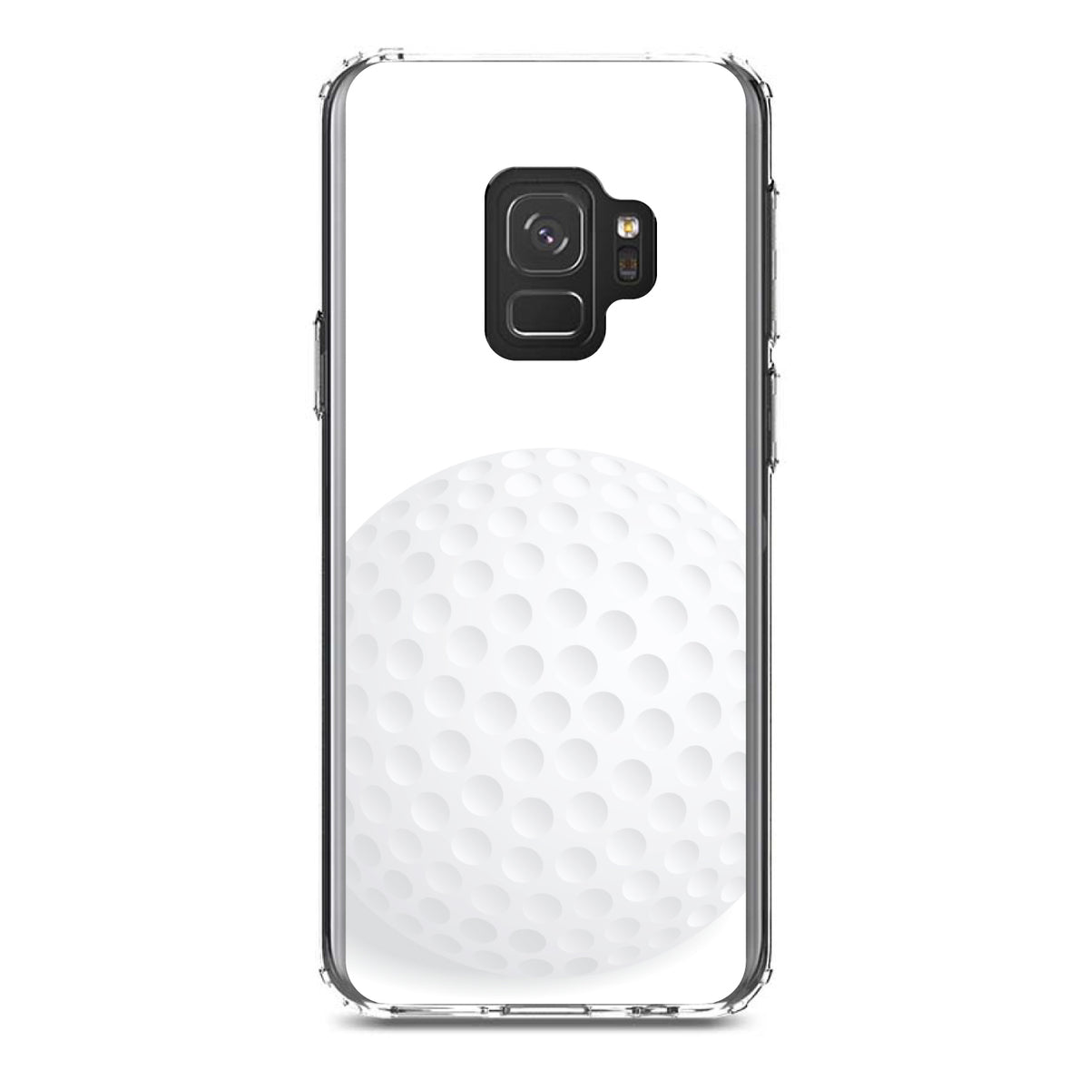 White Golf Ball Clear Shockproof iPhone Case, view 19
