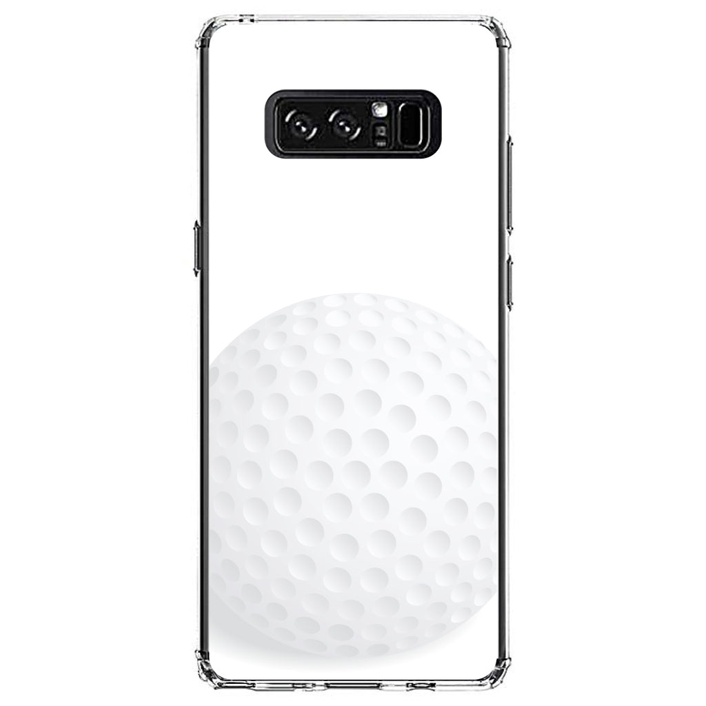 White Golf Ball Clear Shockproof iPhone Case, view 12