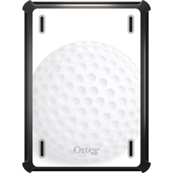 DistinctInk™ OtterBox Defender Series Case for Apple iPad / iPad Pro / iPad Air / iPad Mini - White Golf Ball