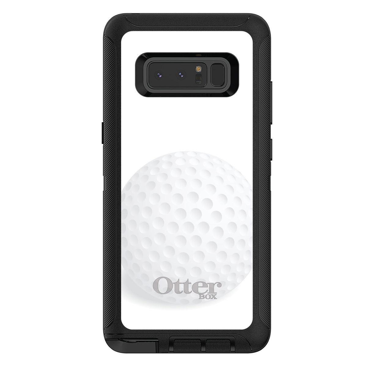 White Golf Ball OtterBox Defender Case for iPhone & Galaxy, view 17
