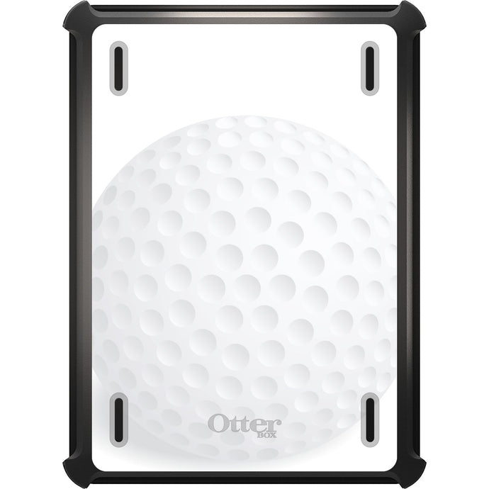 DistinctInk™ OtterBox Defender Series Case for Apple iPad / iPad Pro / iPad Air / iPad Mini - White Golf Ball