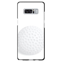 DistinctInk® Hard Plastic Snap-On Case for Apple iPhone or Samsung Galaxy - White Golf Ball