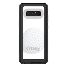 DistinctInk™ OtterBox Commuter Series Case for Apple iPhone or Samsung Galaxy - White Golf Ball