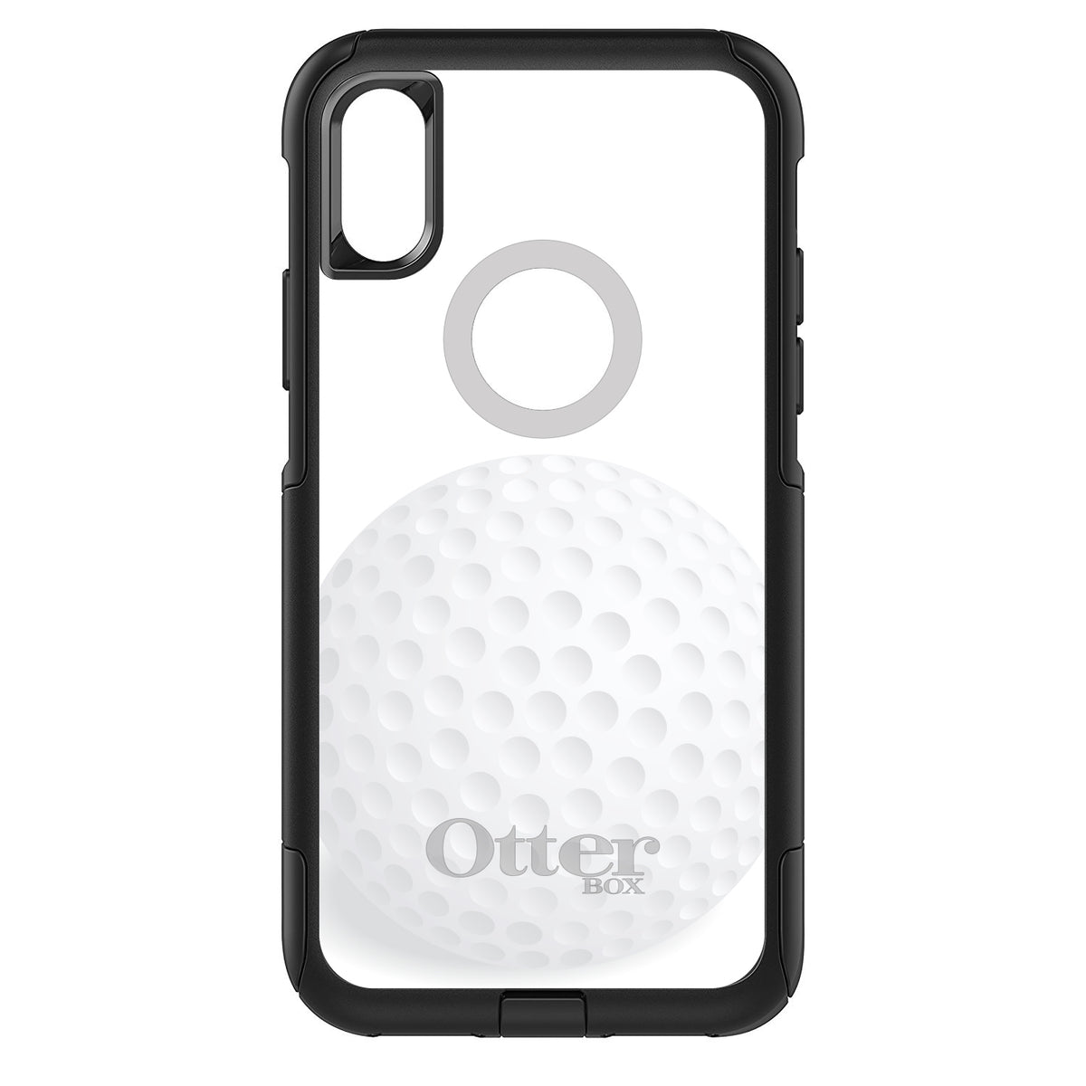 White Golf Ball OtterBox Commuter Case for iPhone & Galaxy, view 3