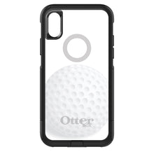 DistinctInk™ OtterBox Commuter Series Case for Apple iPhone or Samsung Galaxy - White Golf Ball