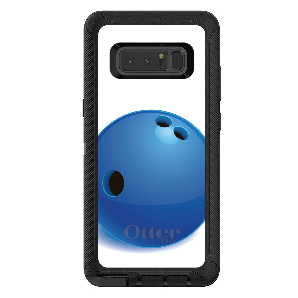 Blue Bowling Ball OtterBox Defender Case for iPhone & Galaxy, view 17