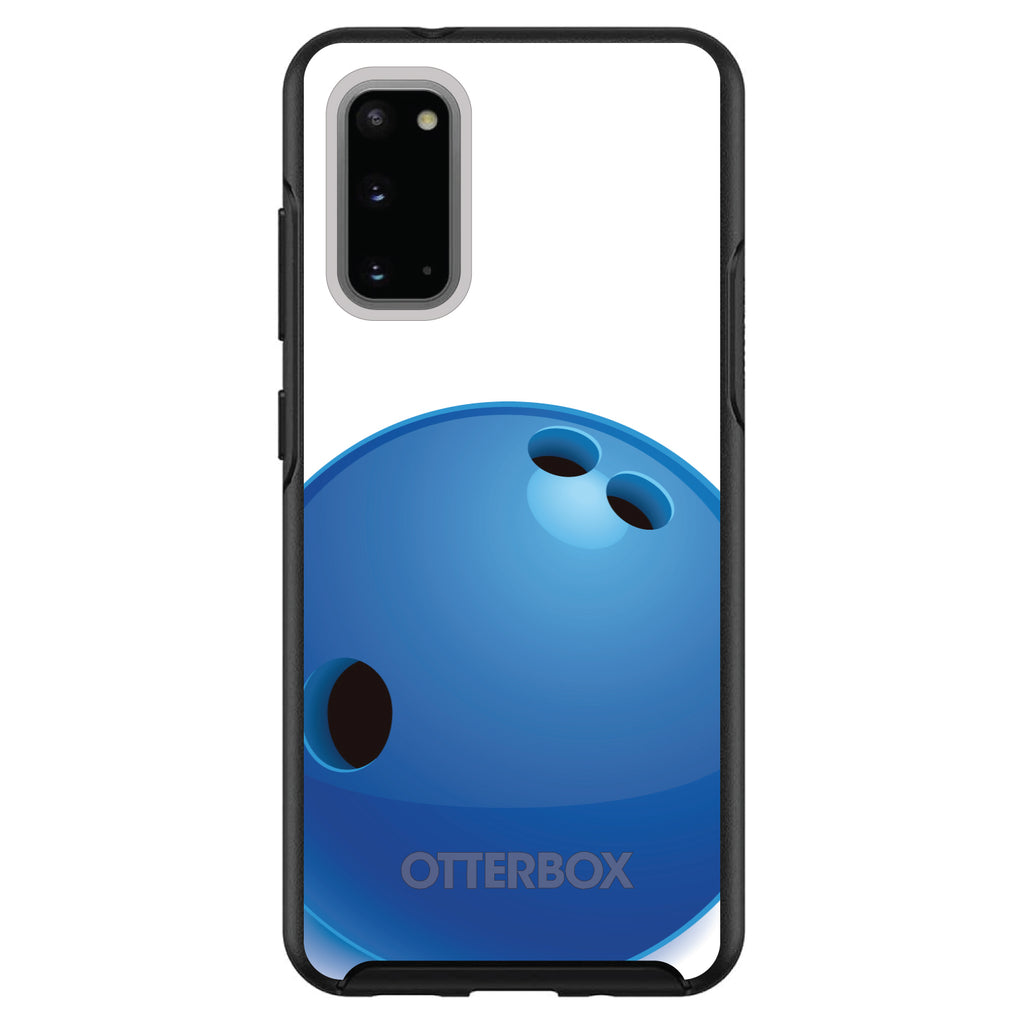 Blue Bowling Ball OtterBox Symmetry Case for iPhone & Galaxy, view 5