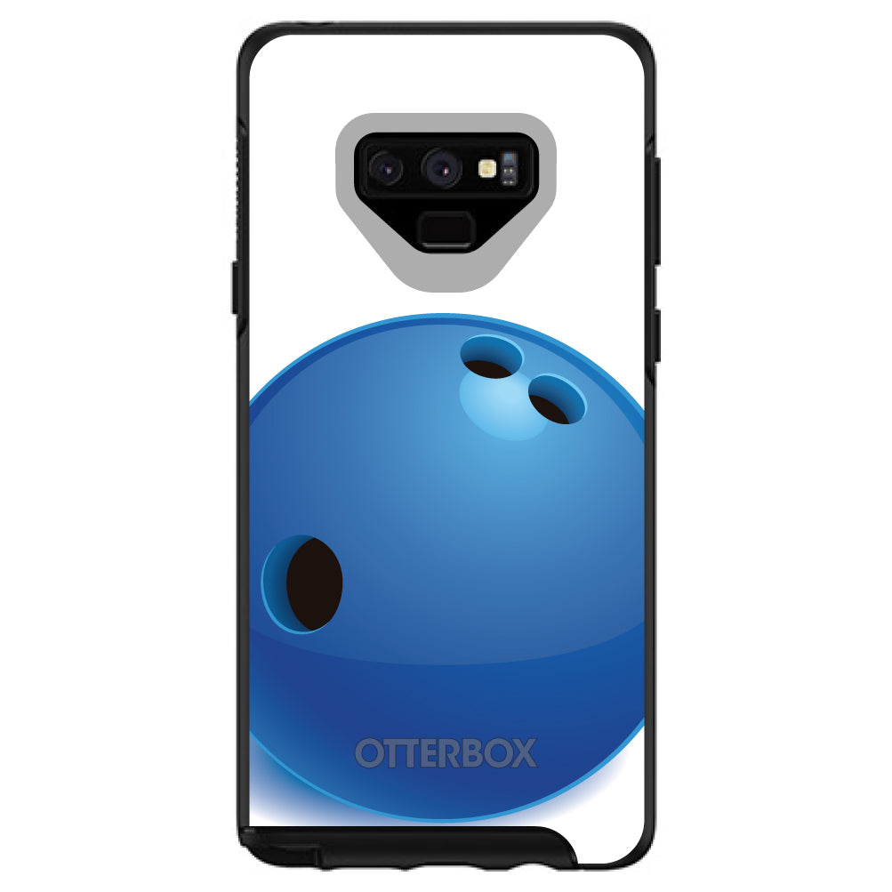 Blue Bowling Ball OtterBox Symmetry Case for iPhone & Galaxy, view 13