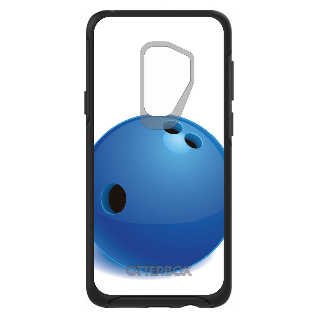Blue Bowling Ball OtterBox Symmetry Case for iPhone & Galaxy, view 9