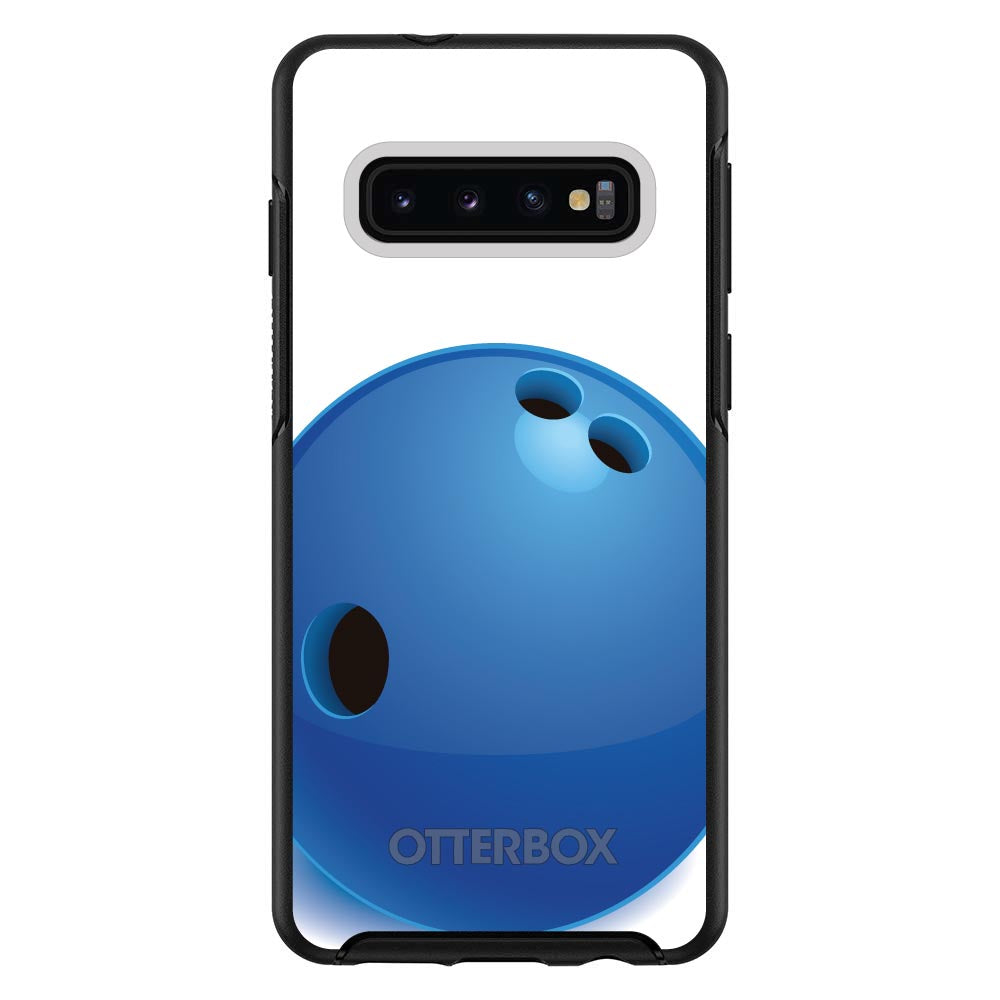 Blue Bowling Ball OtterBox Symmetry Case for iPhone & Galaxy, view 6