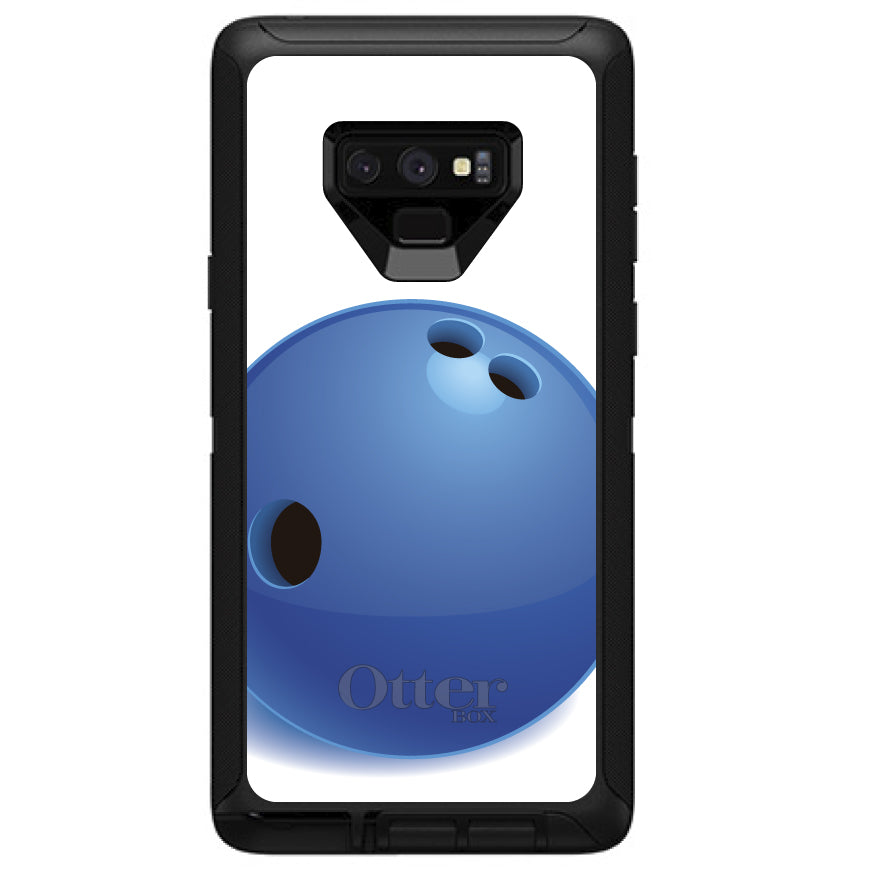 Blue Bowling Ball OtterBox Defender Case for iPhone & Galaxy, view 16