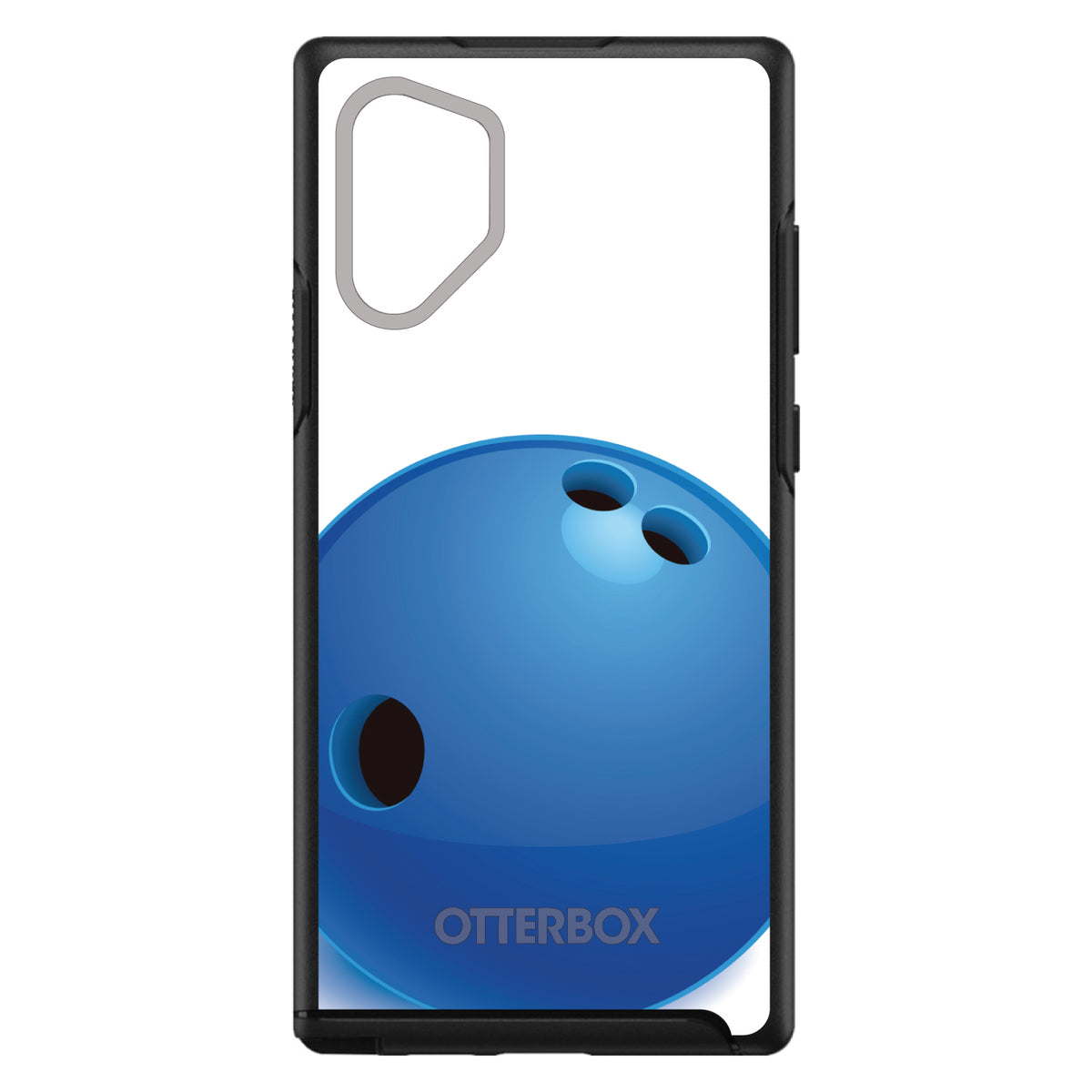 Blue Bowling Ball OtterBox Symmetry Case for iPhone & Galaxy, view 11