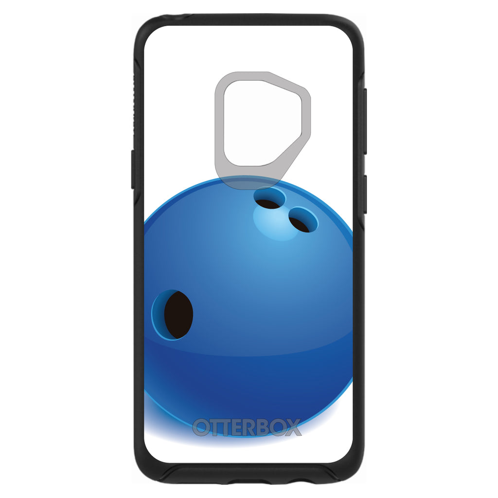Blue Bowling Ball OtterBox Symmetry Case for iPhone & Galaxy, view 8