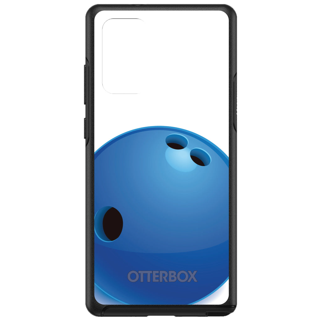 Blue Bowling Ball OtterBox Symmetry Case for iPhone & Galaxy, view 10