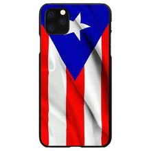 DistinctInk® Hard Plastic Snap-On Case for Apple iPhone or Samsung Galaxy - Red White Blue Puerto Rico Flag