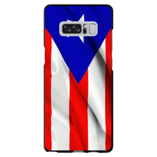 DistinctInk® Hard Plastic Snap-On Case for Apple iPhone or Samsung Galaxy - Red White Blue Puerto Rico Flag