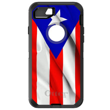 DistinctInk™ OtterBox Defender Series Case for Apple iPhone / Samsung Galaxy / Google Pixel - Red White Blue Puerto Rico Flag