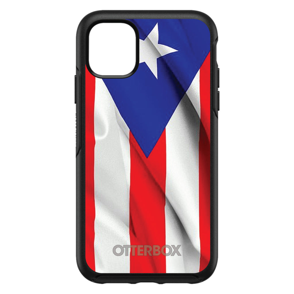 Red White Blue Puerto Rico Flag OtterBox Symmetry Case for iPhone & Galaxy