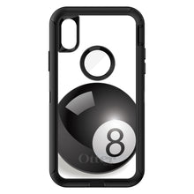 DistinctInk™ OtterBox Defender Series Case for Apple iPhone / Samsung Galaxy / Google Pixel - Black Eight Ball 8