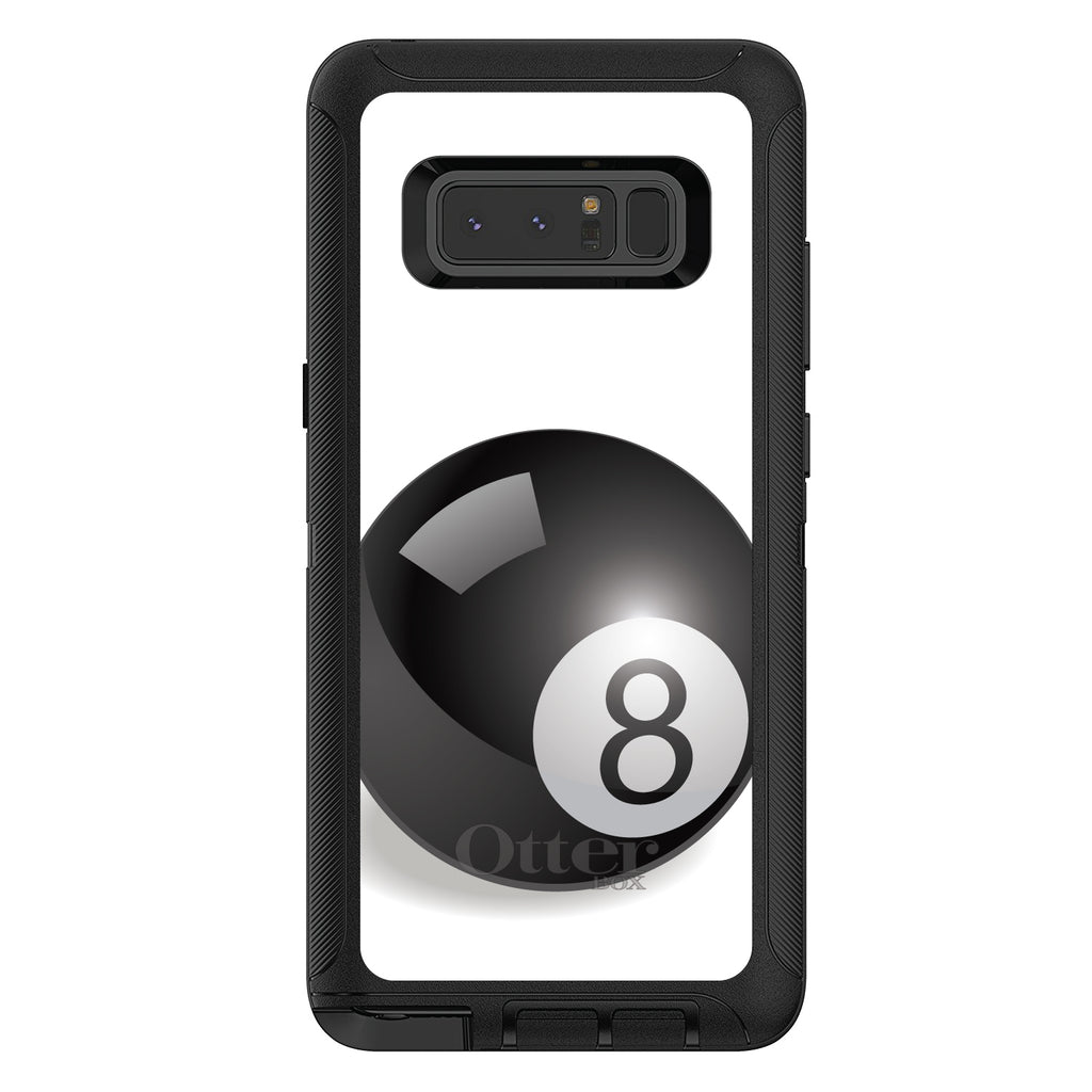 Black Eight Ball 8 OtterBox Defender Case for iPhone & Galaxy, view 17