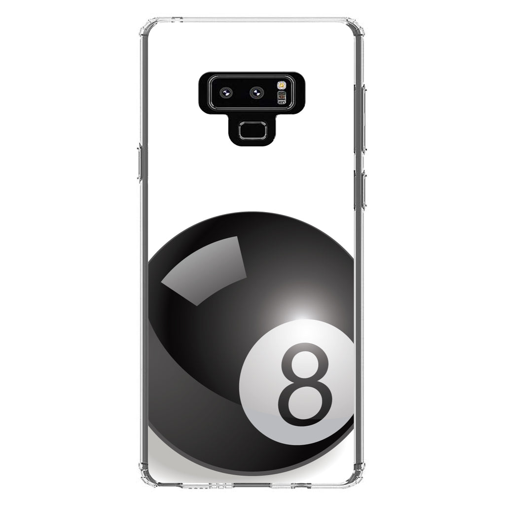 Black Eight Ball 8 Clear Shockproof iPhone Case, view 11