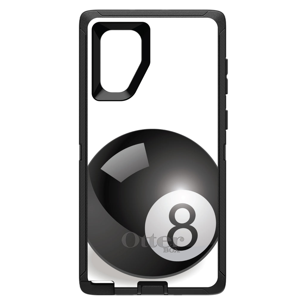 Black Eight Ball 8 OtterBox Defender Case for iPhone & Galaxy, view 15