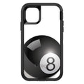 Black Eight Ball 8 OtterBox Defender Case for iPhone & Galaxy, view 2