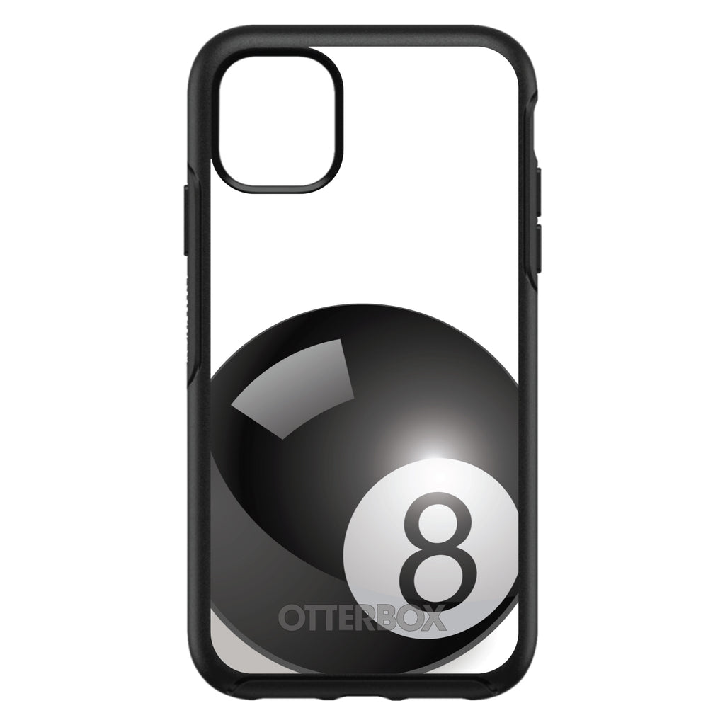 Black Eight Ball 8 OtterBox Symmetry Case for iPhone & Galaxy