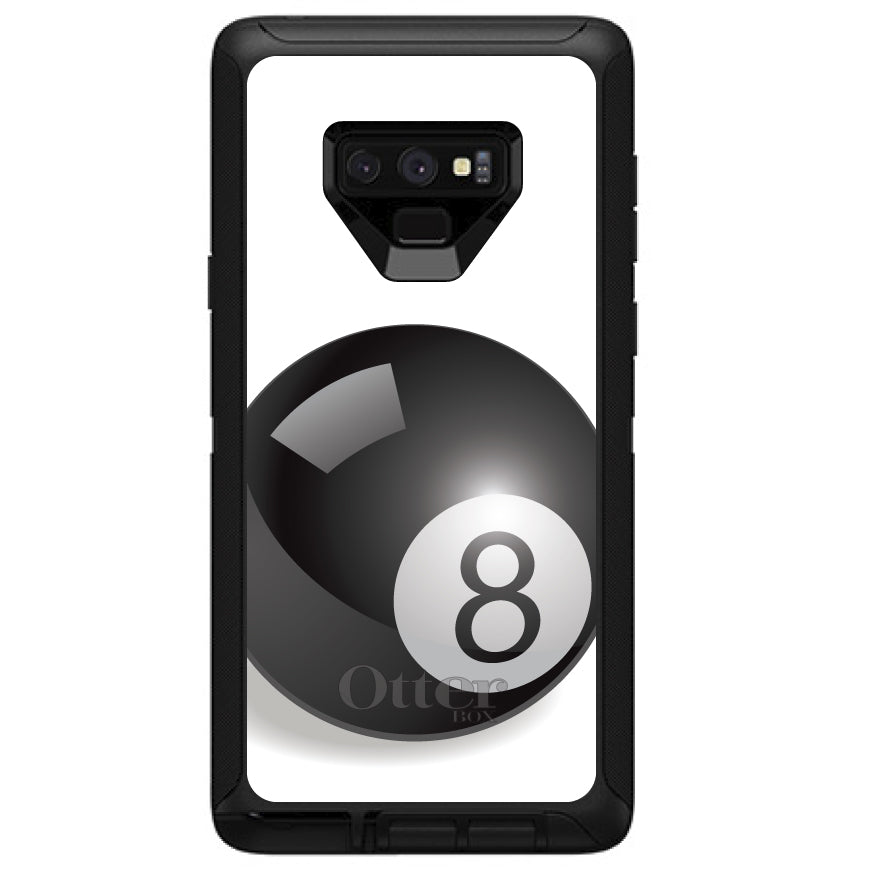 Black Eight Ball 8 OtterBox Defender Case for iPhone & Galaxy, view 16