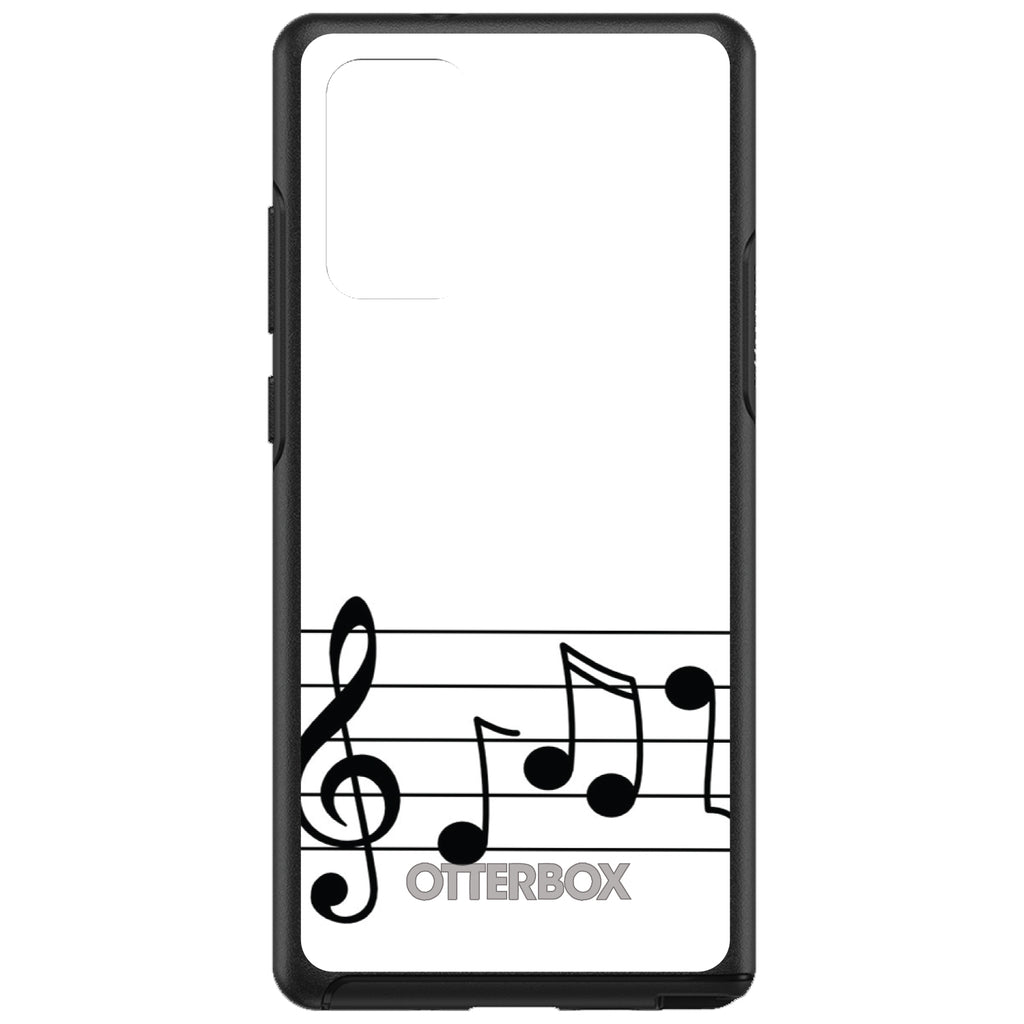 Treble Staff Music Notes OtterBox Symmetry Case for iPhone & Galaxy, view 10
