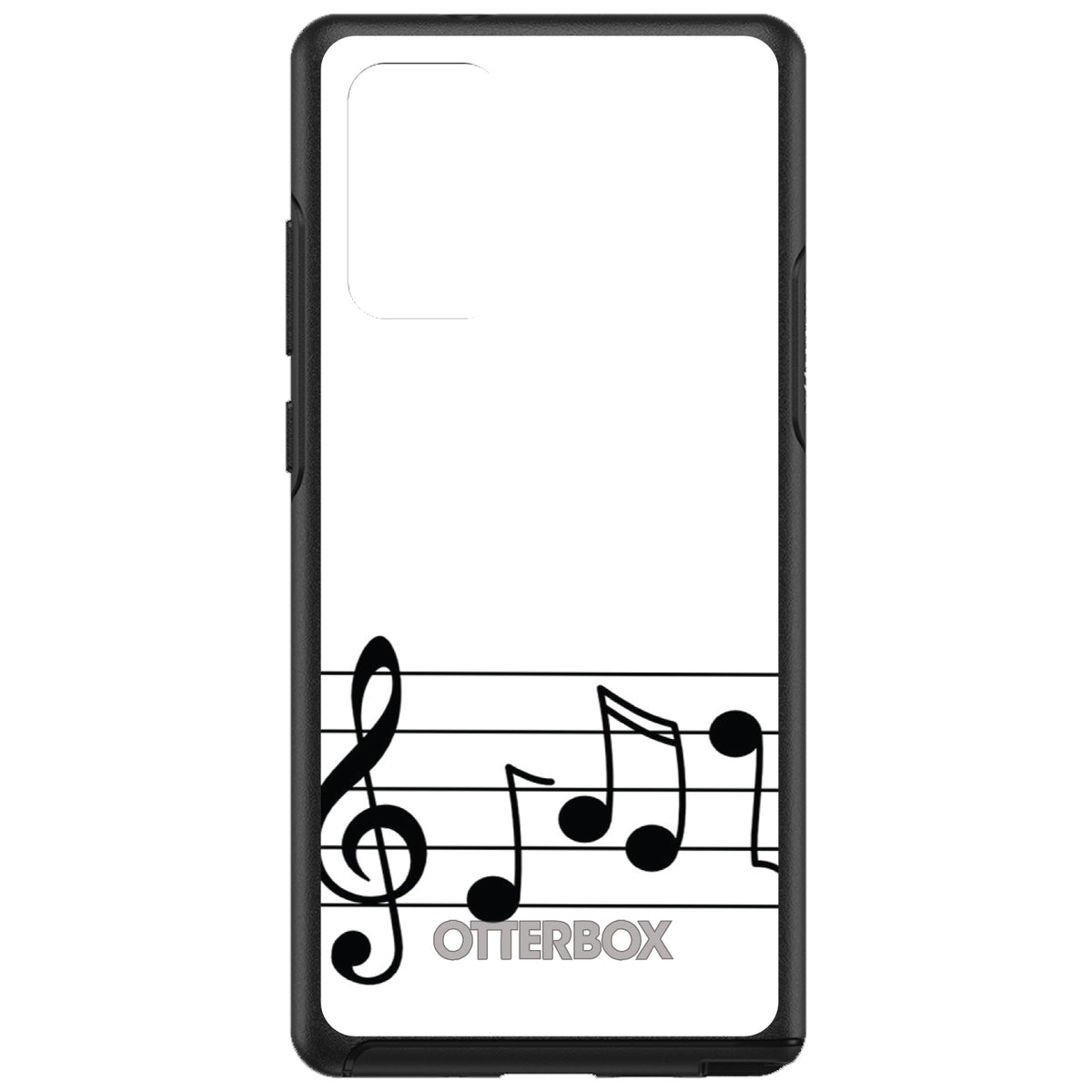 Treble Staff Music Notes OtterBox Symmetry Case for iPhone & Galaxy, view 10