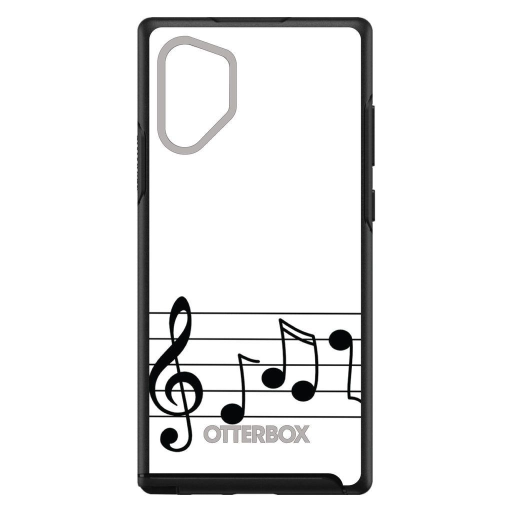 Treble Staff Music Notes OtterBox Symmetry Case for iPhone & Galaxy, view 12