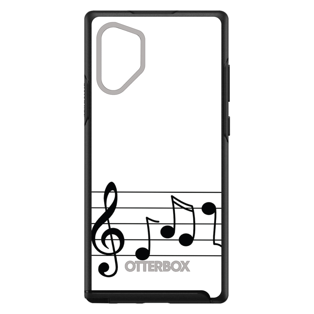Treble Staff Music Notes OtterBox Symmetry Case for iPhone & Galaxy, view 12
