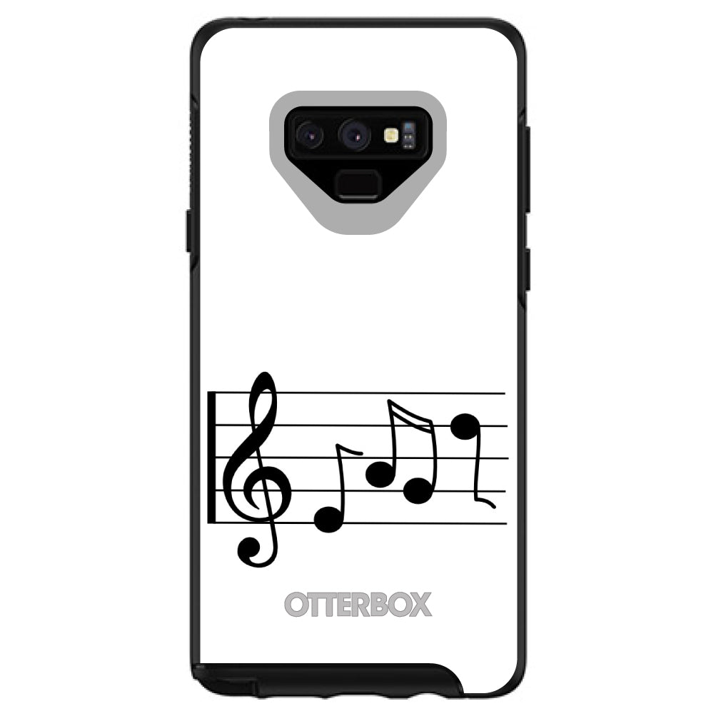 Treble Staff Music Notes OtterBox Symmetry Case for iPhone & Galaxy, view 13