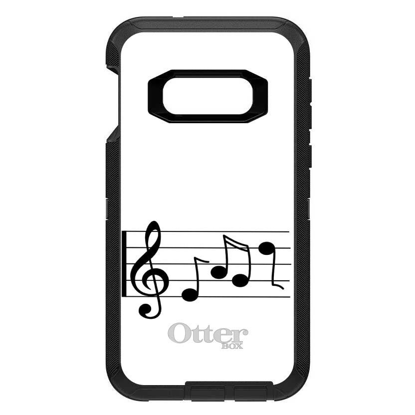 Treble Staff Music Notes OtterBox Defender Case for iPhone & Galaxy, view 10