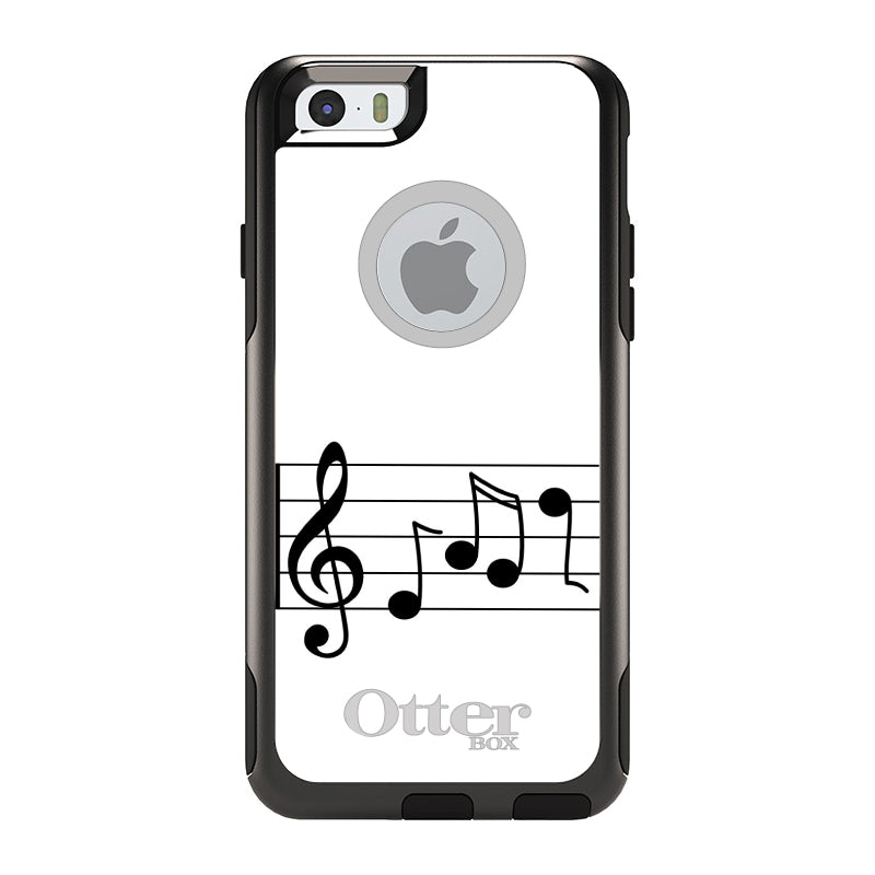 Treble Staff Music Notes OtterBox Commuter Case for iPhone & Galaxy, view 4
