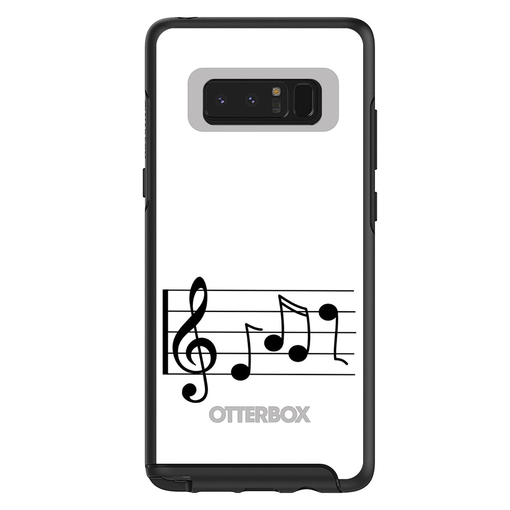 Treble Staff Music Notes OtterBox Symmetry Case for iPhone & Galaxy, view 14