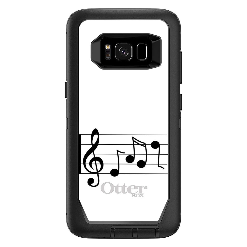 Treble Staff Music Notes OtterBox Defender Case for iPhone & Galaxy, view 12