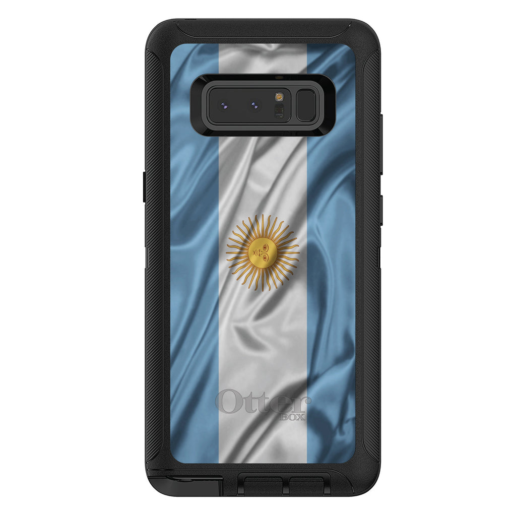Argentina Waving Flag OtterBox Defender Case for iPhone & Galaxy, view 17