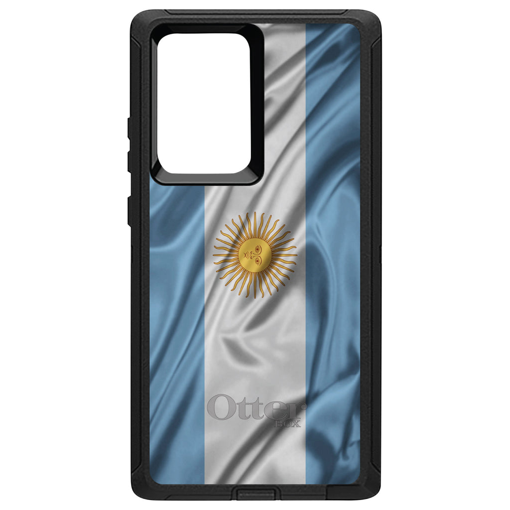 Argentina Waving Flag OtterBox Defender Case for iPhone & Galaxy, view 13