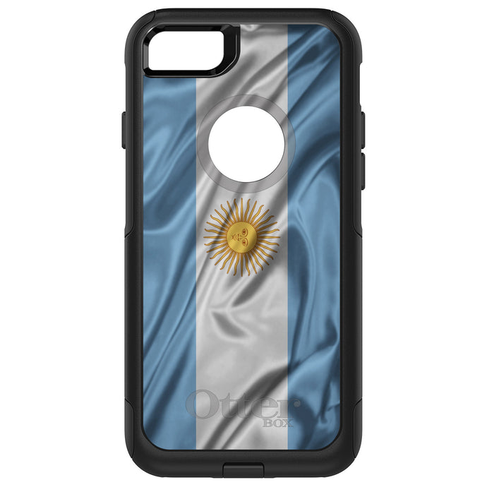 DistinctInk OtterBox Commuter Series Case for Apple iPhone or Samsung Galaxy - Argentina Waving Flag