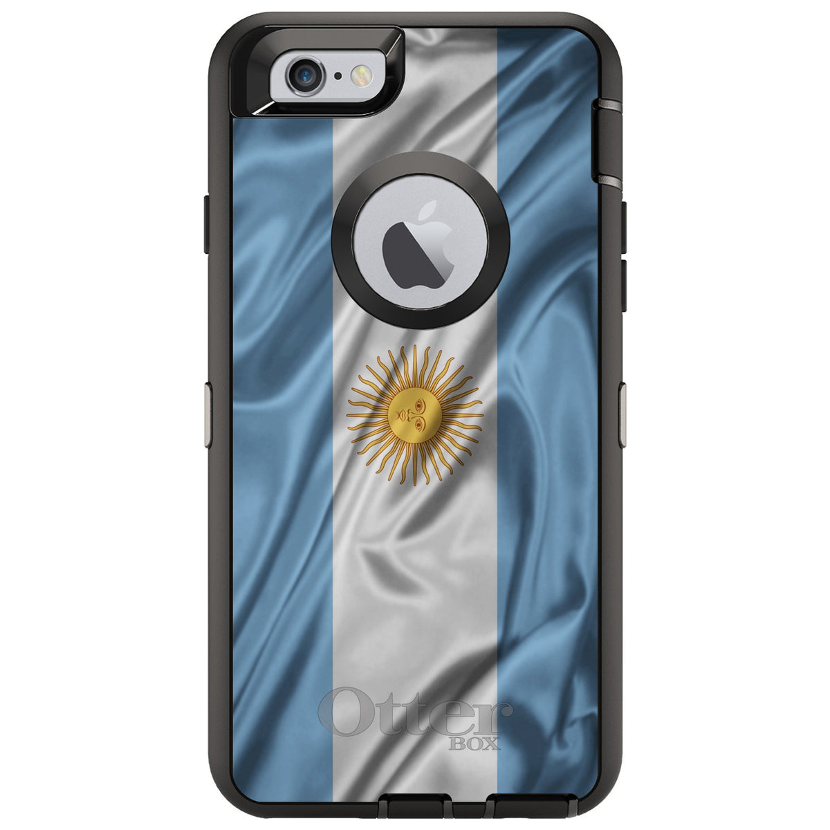 Argentina Waving Flag OtterBox Defender Case for iPhone & Galaxy, view 4