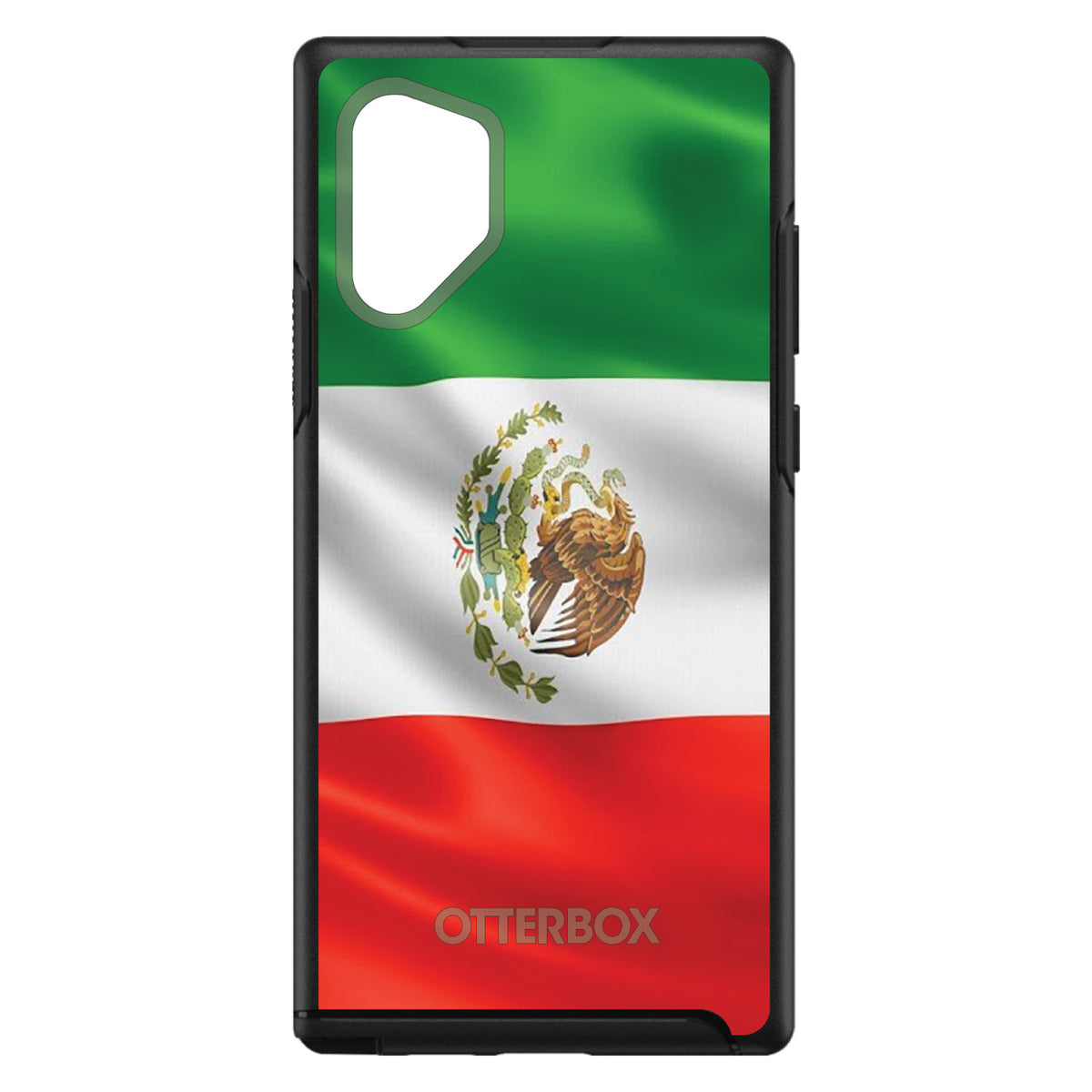 Red White Green Mexican Flag Mexico OtterBox Symmetry Case for iPhone & Galaxy, view 12